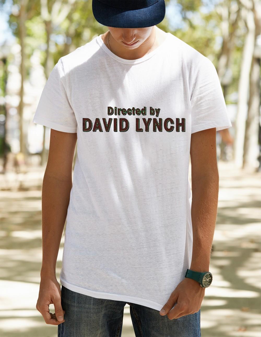 T-shirt Unisexe Design David Lynch – Neuf Avec étiquettes, Coupe Régulière, Marque Double Fantasy Tees