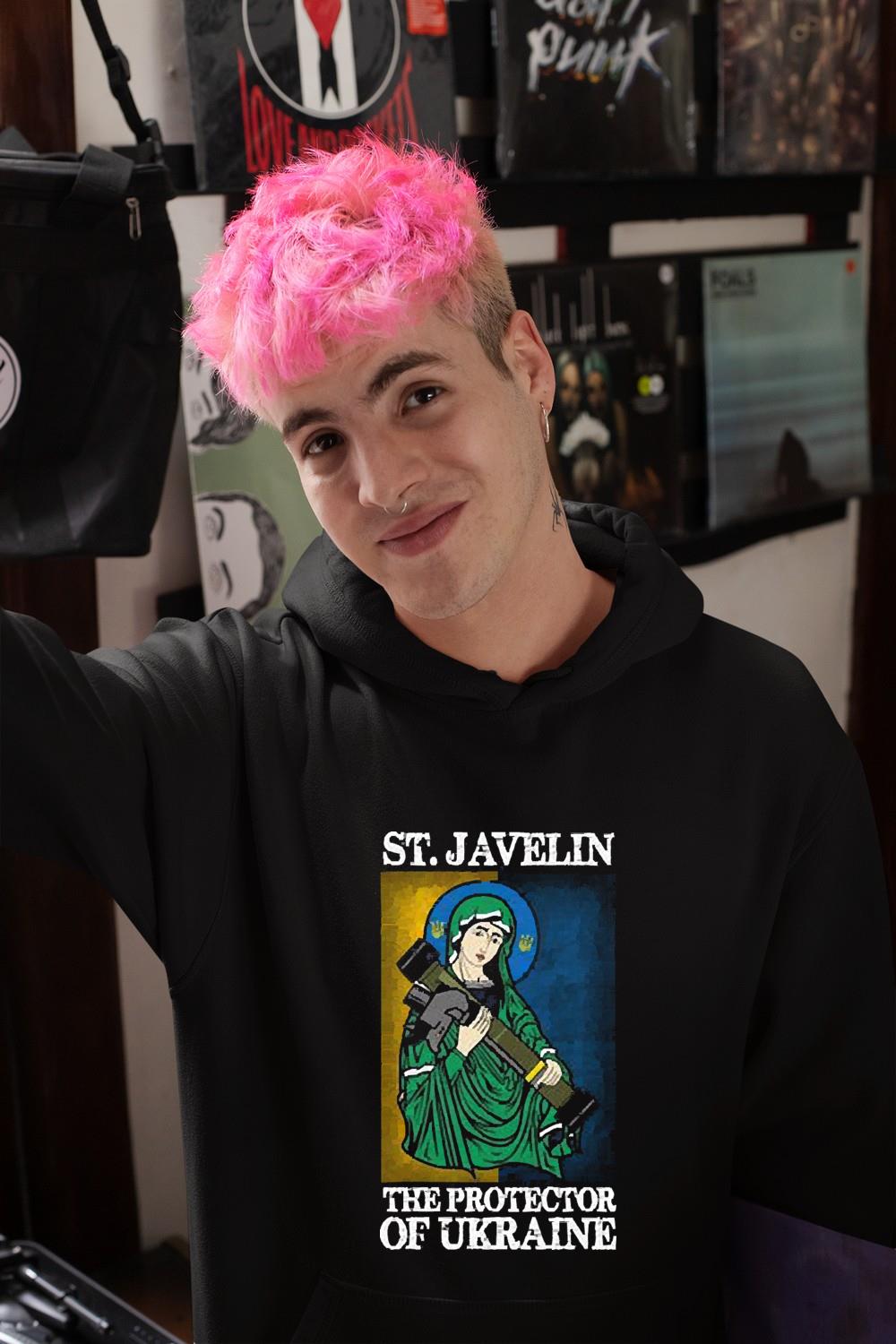 Saint Javelin St. Javelin the protector of Ukraine shirt 1