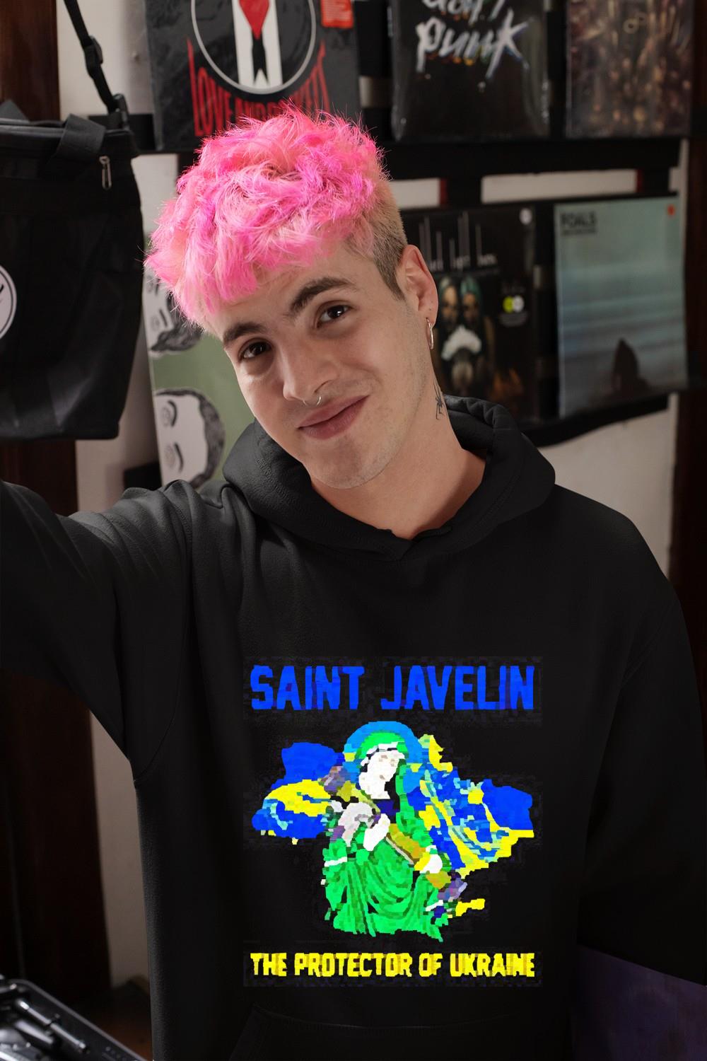 Saint Javelin the protector of Ukraine shirt 1