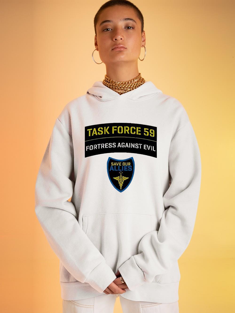 hh263 task force 59 fortress against evil save our allies shirt hoodie - Task force 59 fortress against evil save our allies shirt