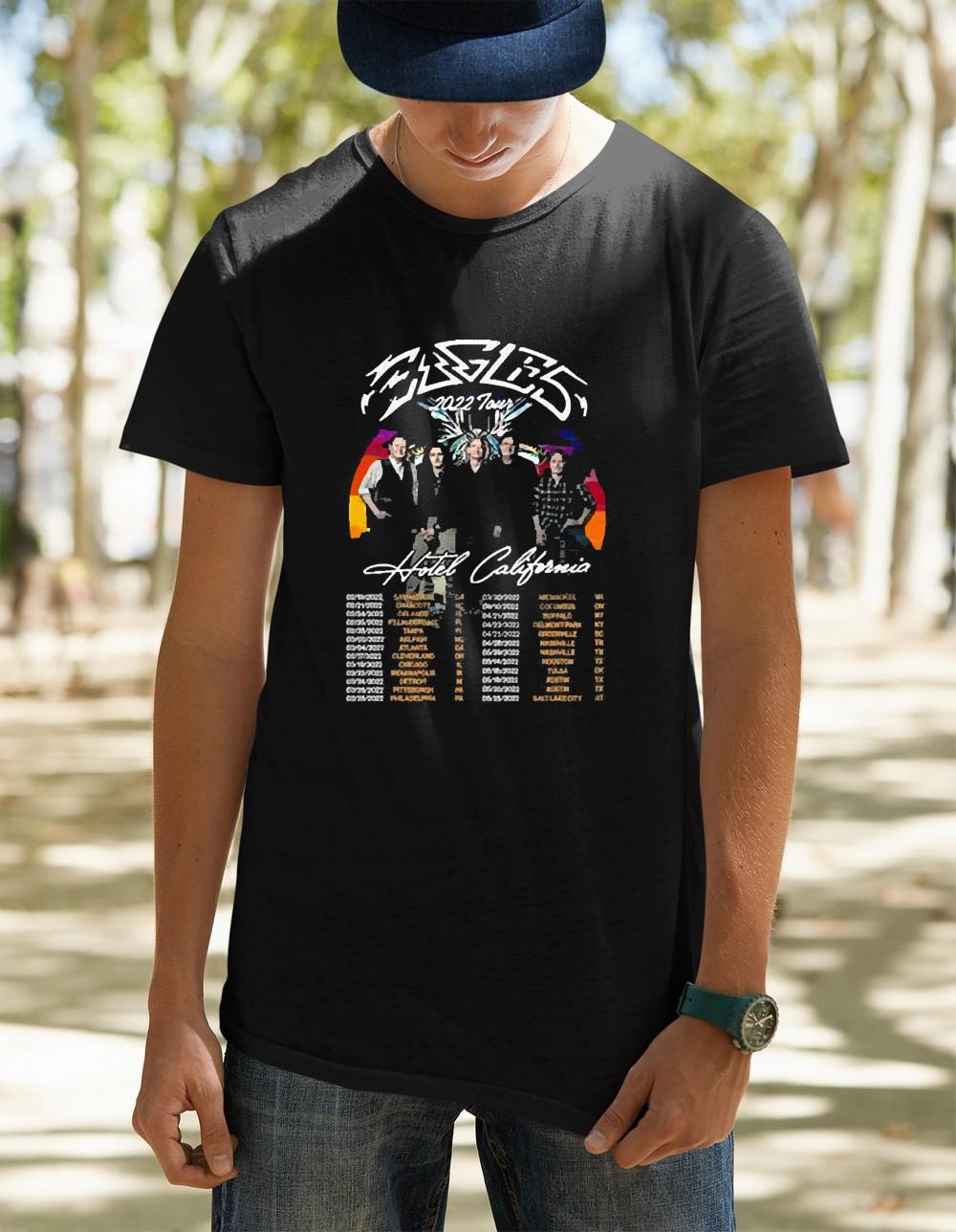 The Eagles Hotel California 2022 Tour shirt - Eagles Band