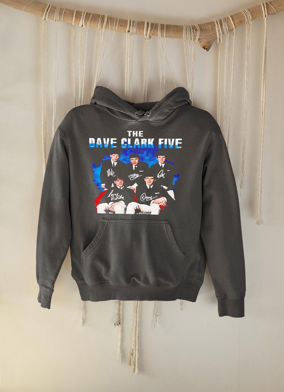 The Dave Clark Five Rock Band Vintage Style Signatures Shirt 1 Independencedayshirt News