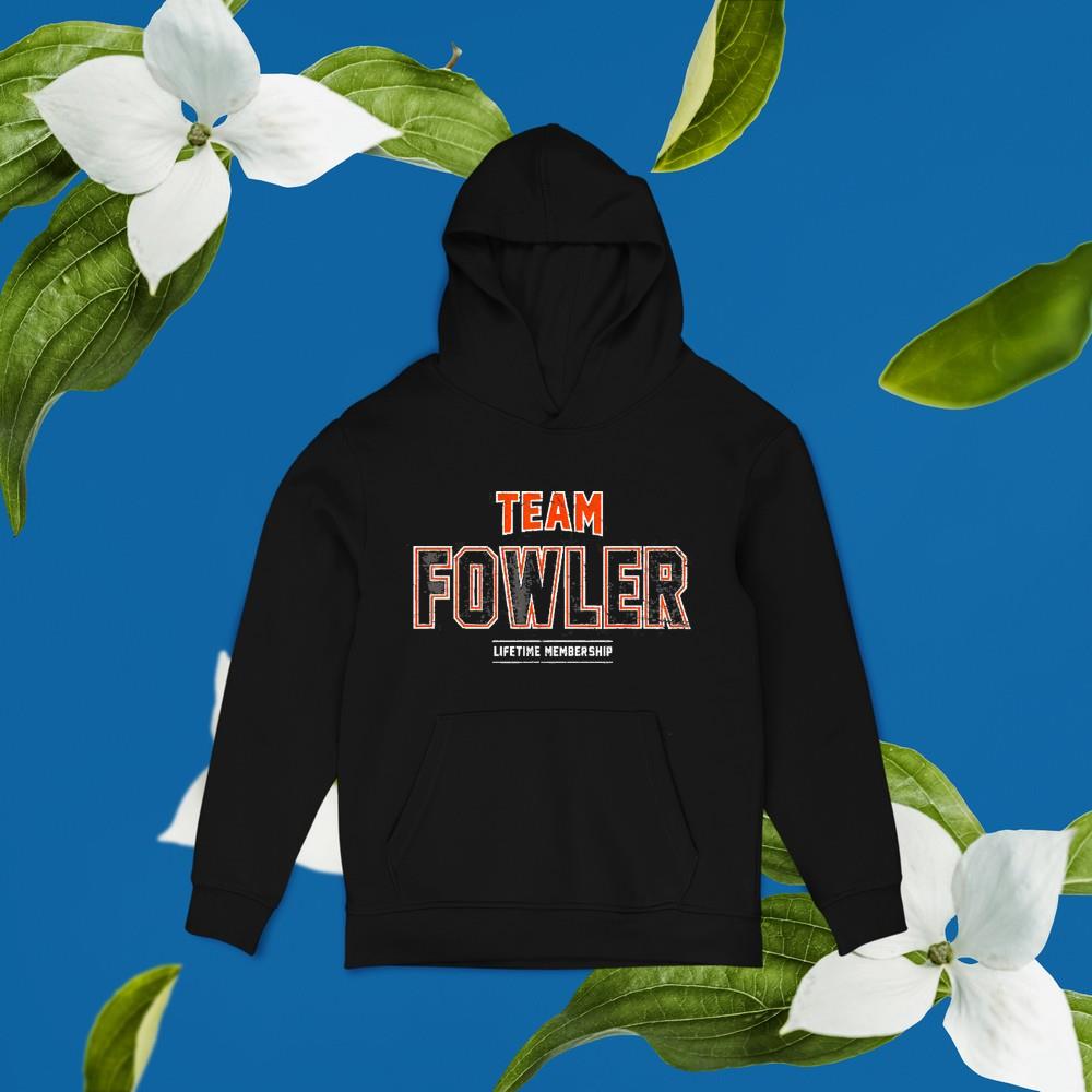 Distressed Team Fowler Proud Family Last Name Surname Shirt 1 mydisneyshirt news
