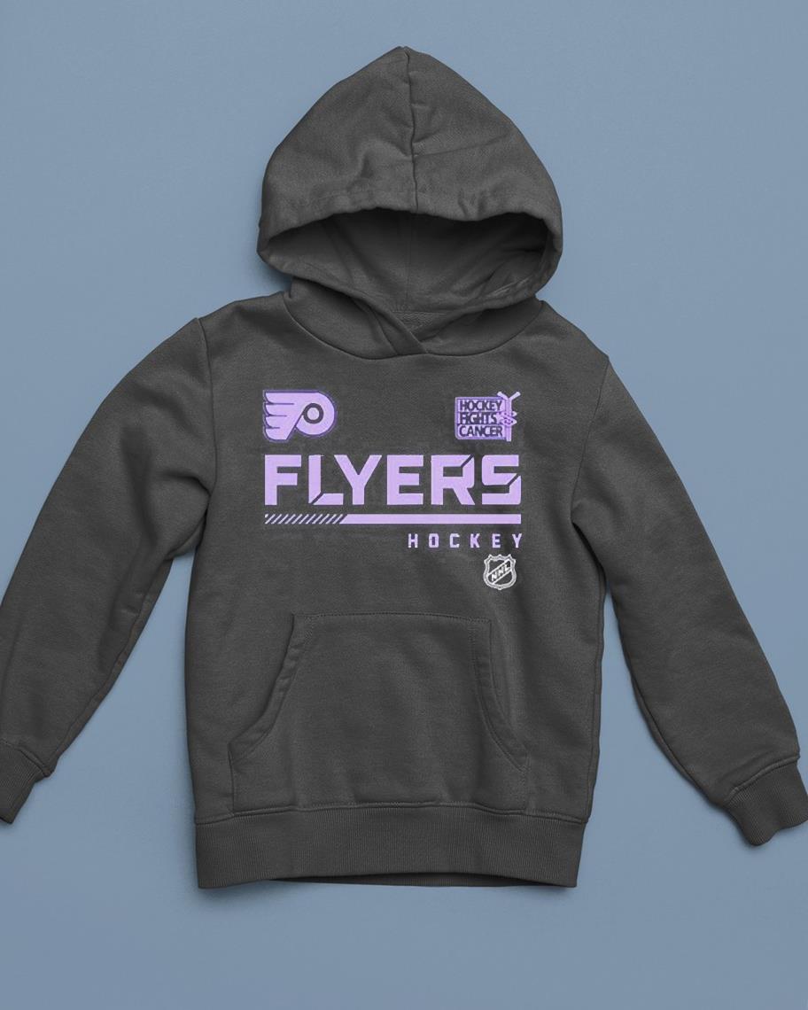 Philadelphia Flyers NHL Hockey Fights Cancer shirt 1