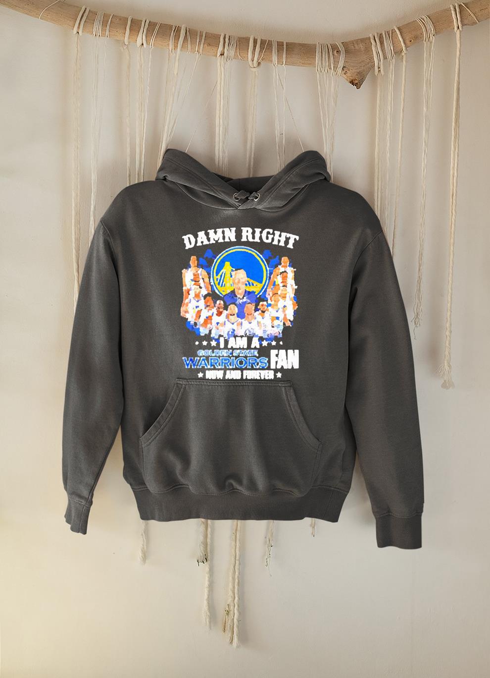 Damn right I am a Golden State Warriors 2022 fan now and forever signatures shirt 1