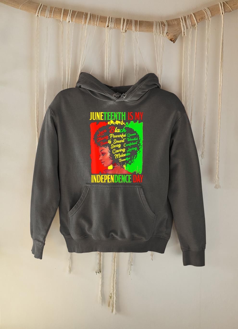 Juneteenth Is My Independence Day Black Women Shirt 1