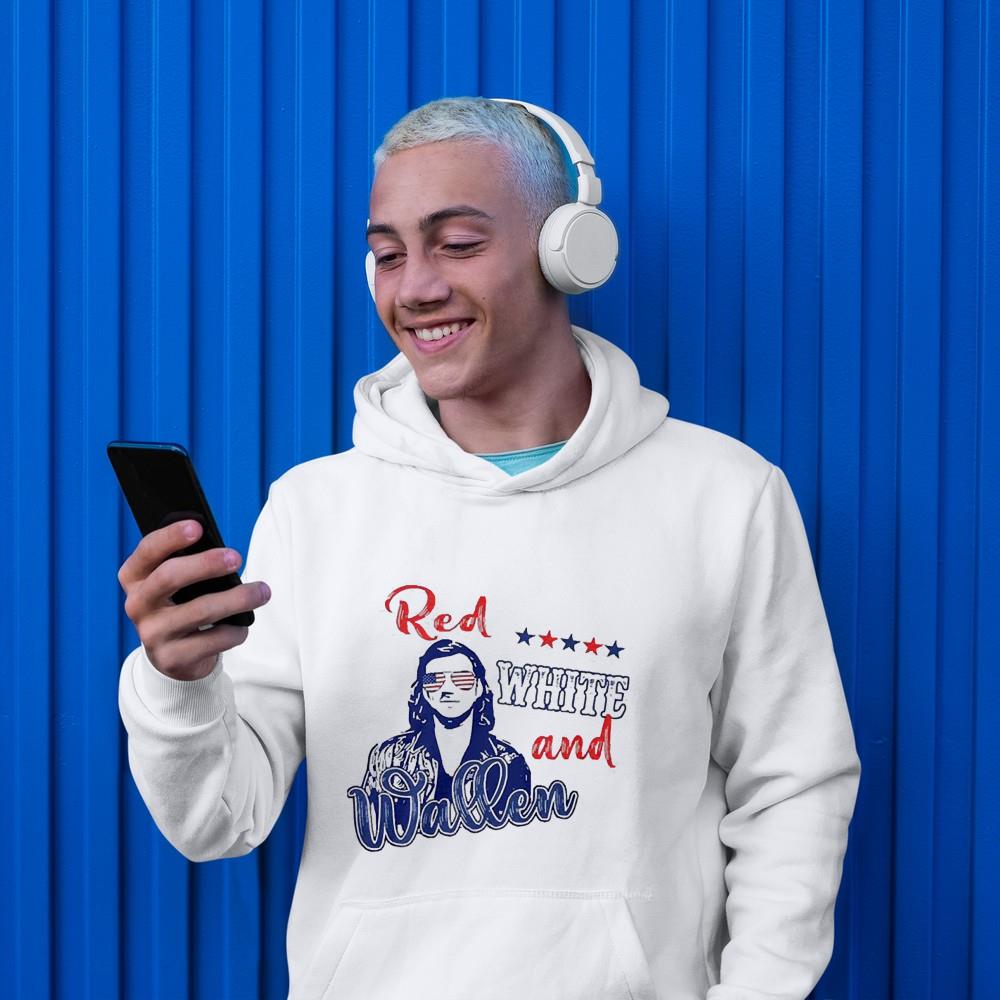 Red white and Wallen shirt 1 MOTHERDAYSHIRTS NEWS