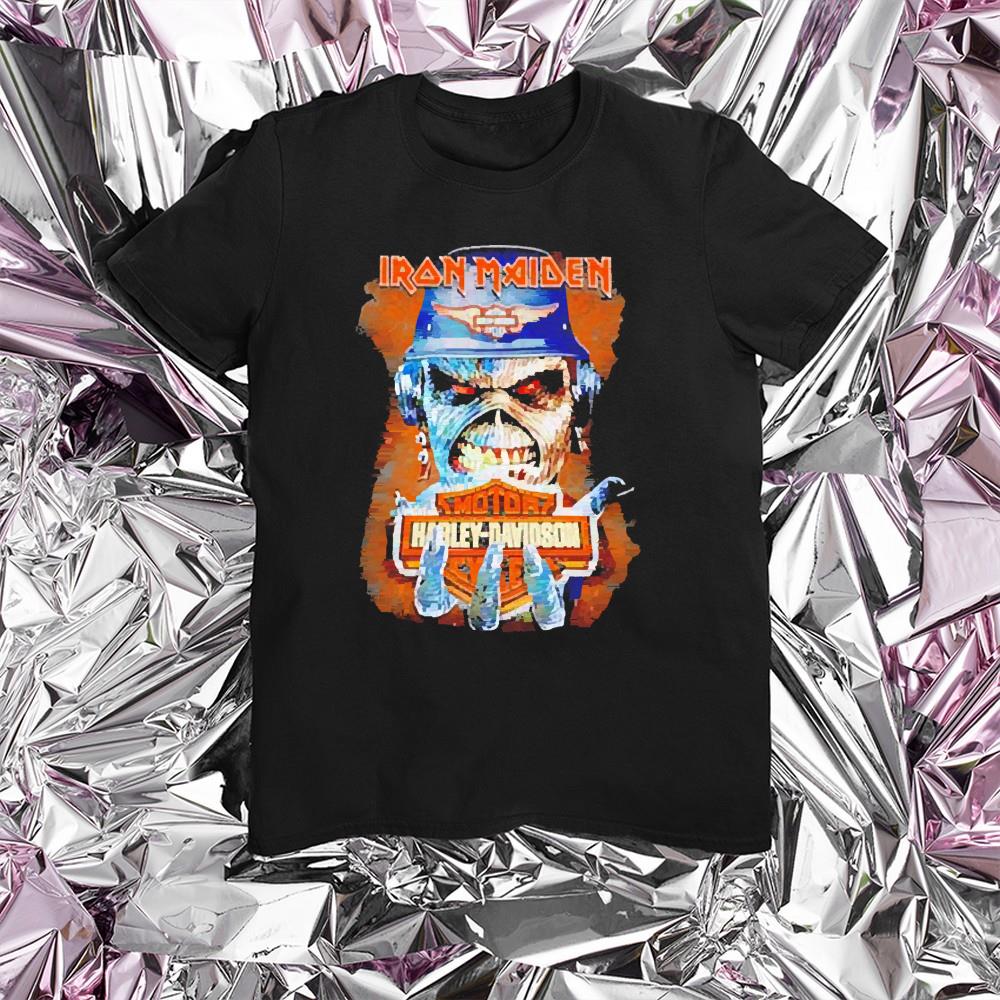 Skull Iron Maiden Motor Harley-Davidson Cycles Shirt 2 Skull Iron Maiden Motor Harley-Davidson Cycles Shirt 3