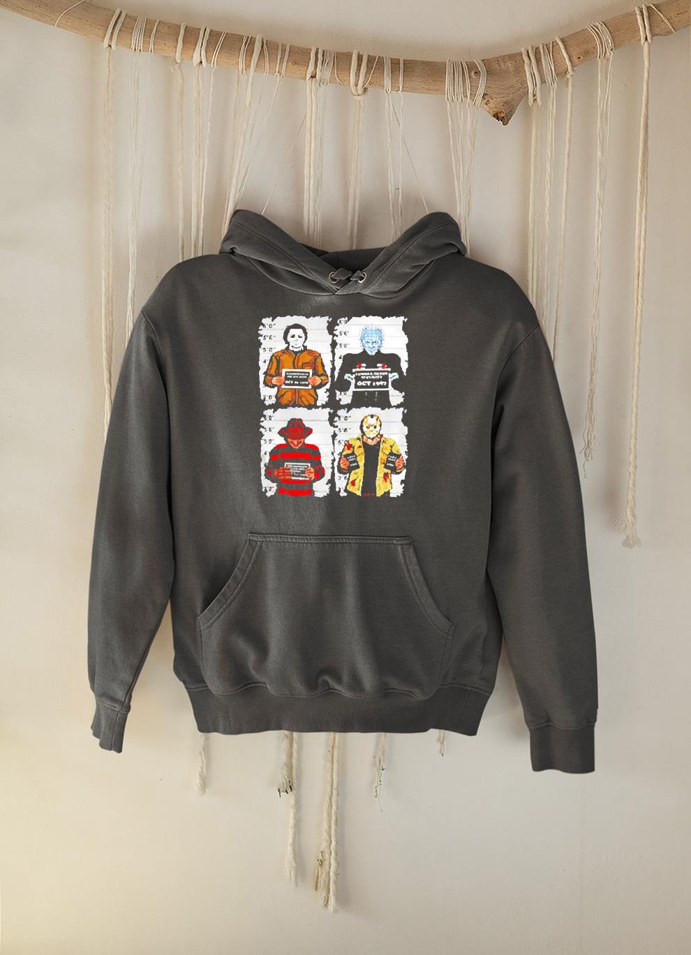 Horror movie characters Halloween shirt