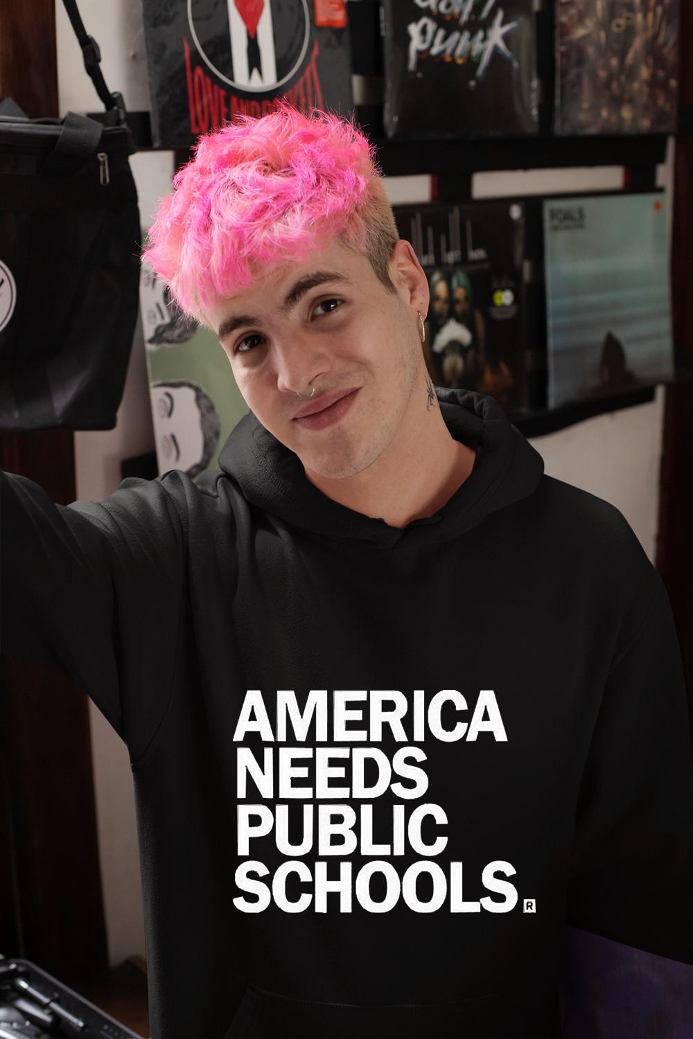 hh284 america needs public schools shirt hoodie - America Needs Public Schools Shirt