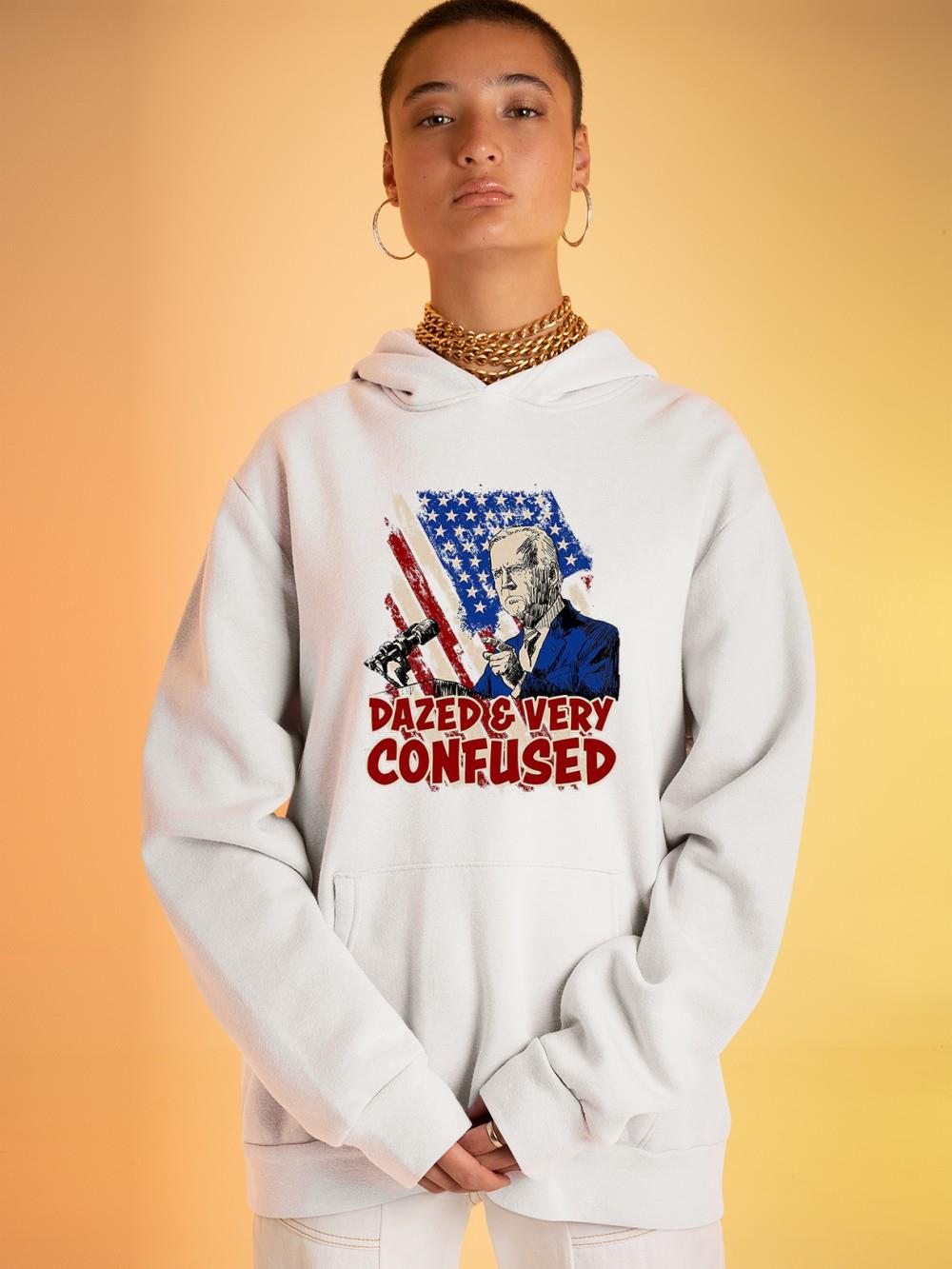 Biden Dazed And Very Confused Funny Anti Joe Biden Pro Trump Shirt 1