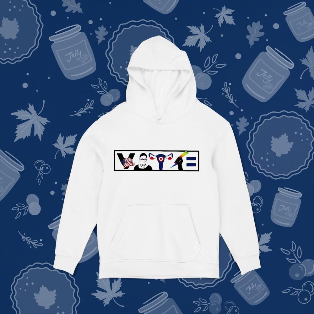 V-Symbol RBG uterus thunder = shirt