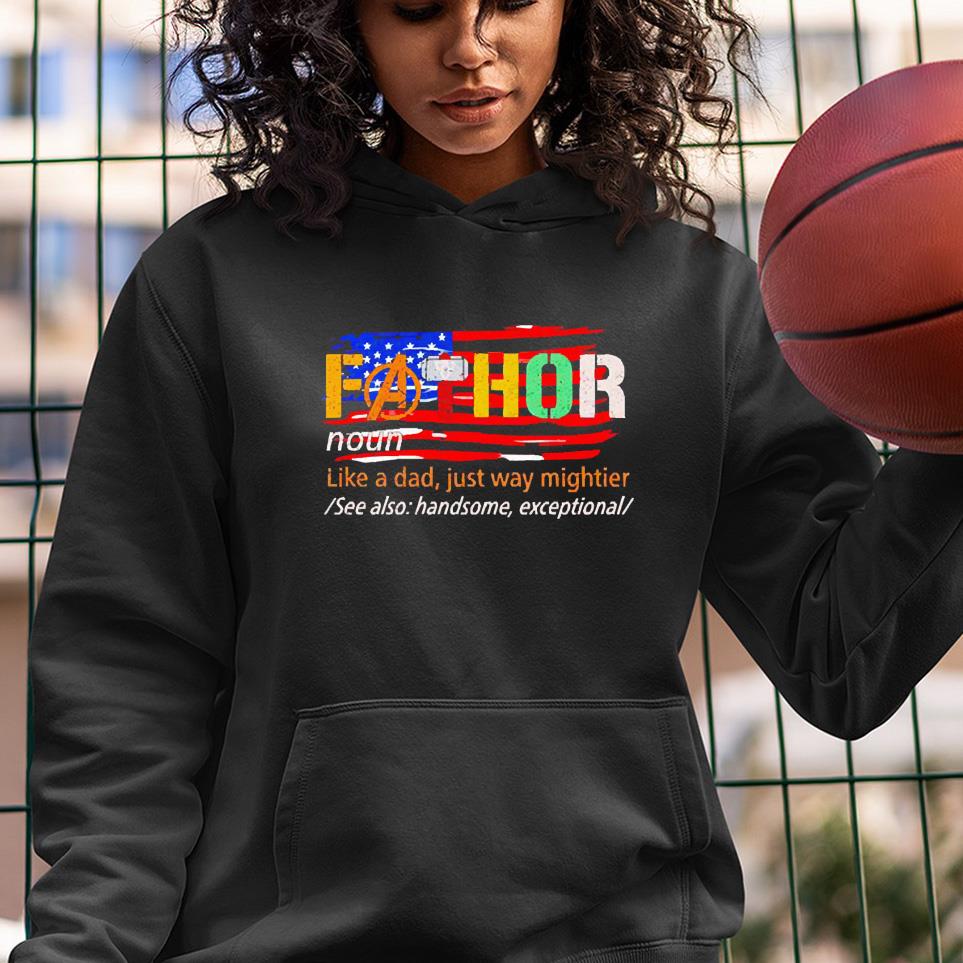 Fathers Day Noun Like A Dad Just Way Mightier Superhero Shirt 1 Doctorherotee News