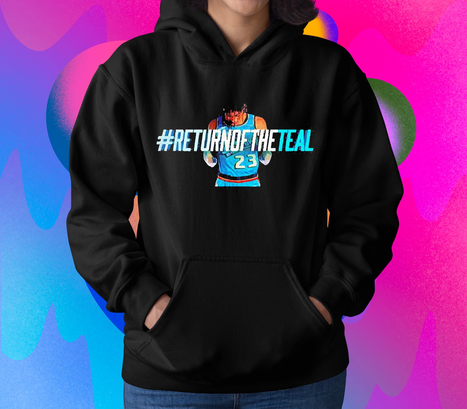 Detroit Pistons Return Of The Teal Shirt