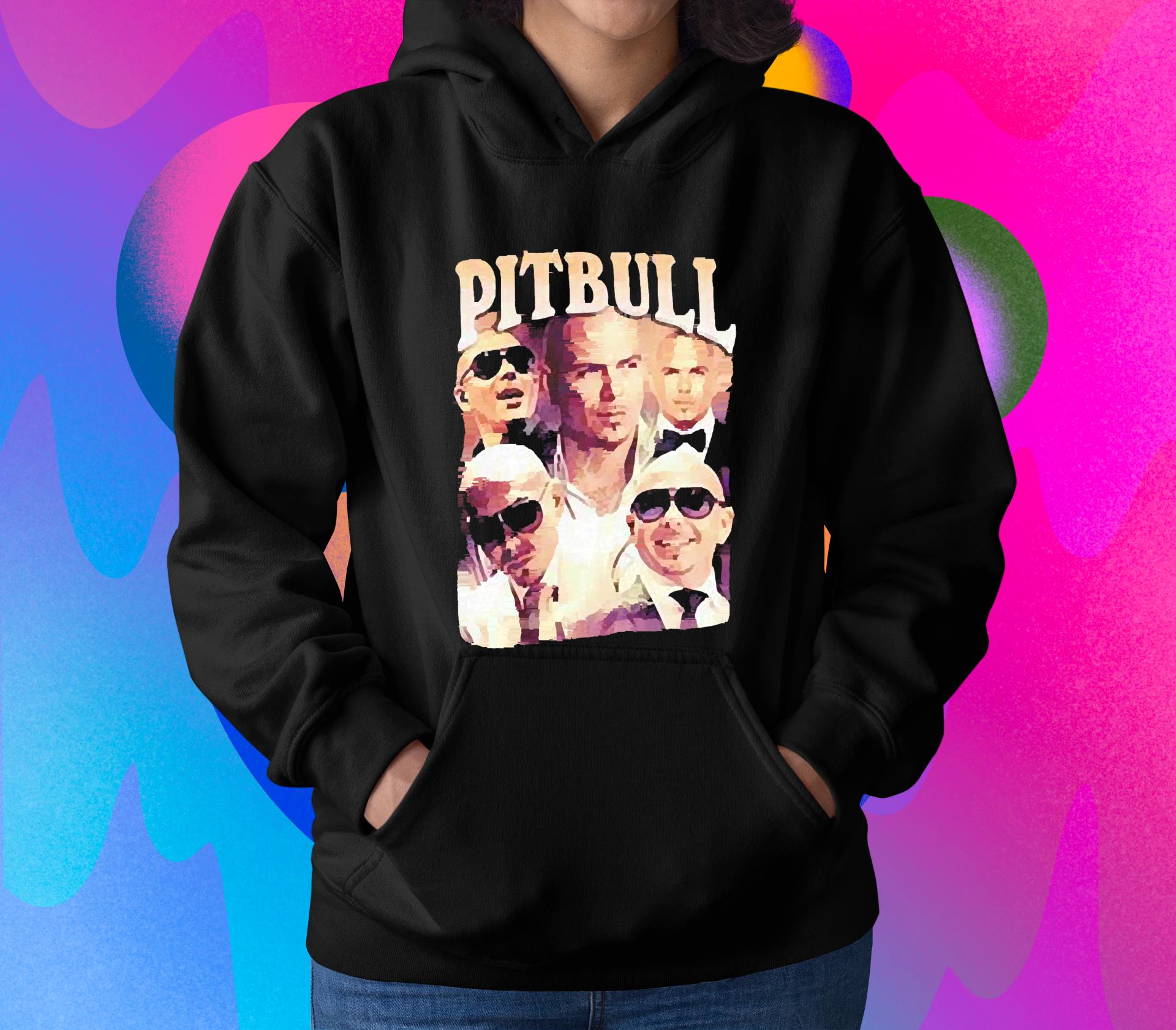 Pitbull Hip Hop Vintage 90s Rap Armando Cristian Pérez Shirt
