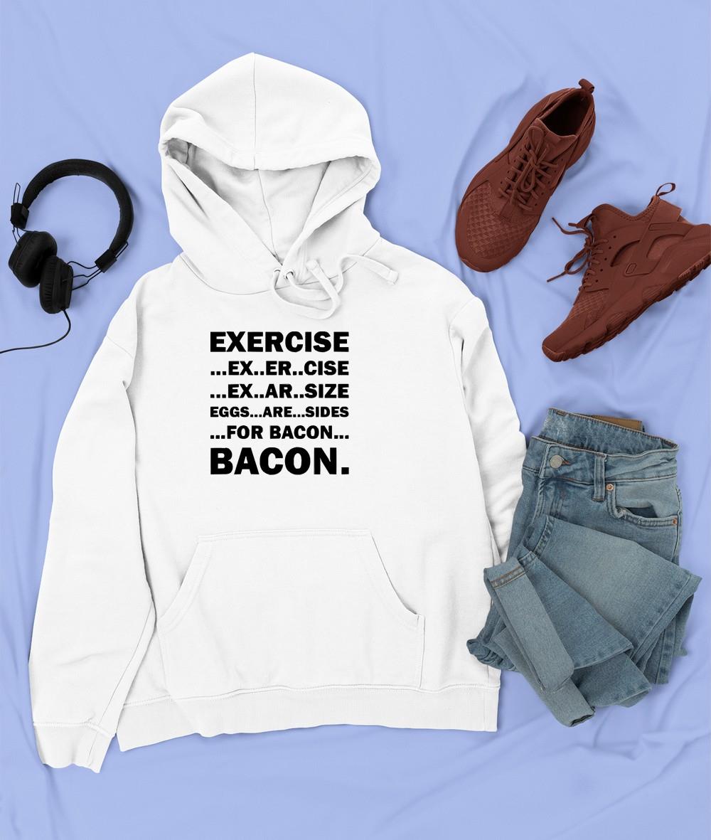 Exercise Ex Er Cise Ex Ar Size Eggs Are Sides For Bacon Shirt 1 TEACHERHEROSHIRT NEWS