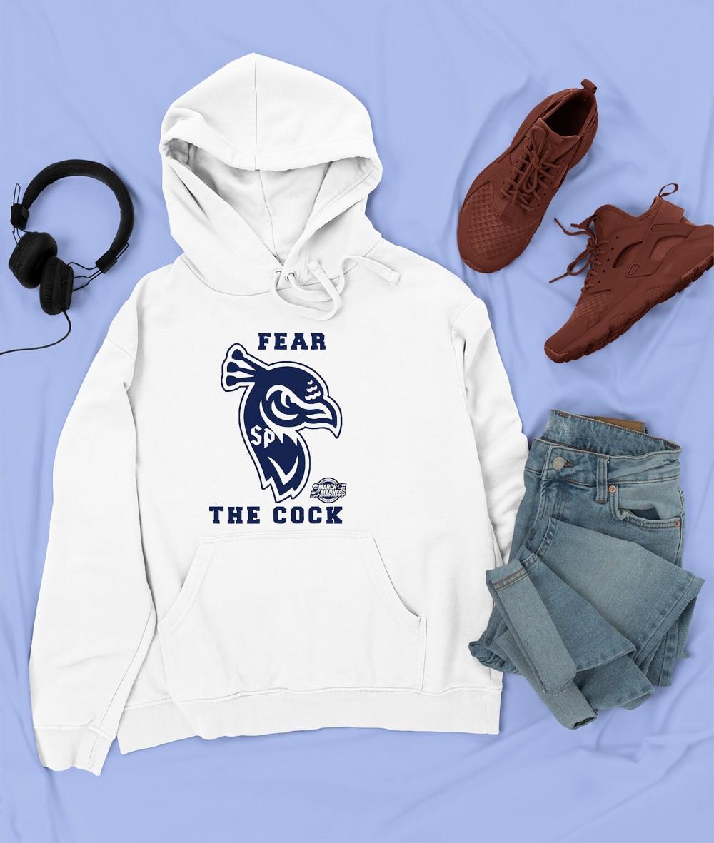 Fear The Cock Saint Peter’s Peacocks March Madness shirt 1 MOTHERDAYSHIRTS NEWS
