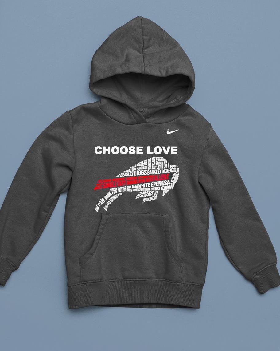 Choose Love Buffalo Bills Nike shirt 1