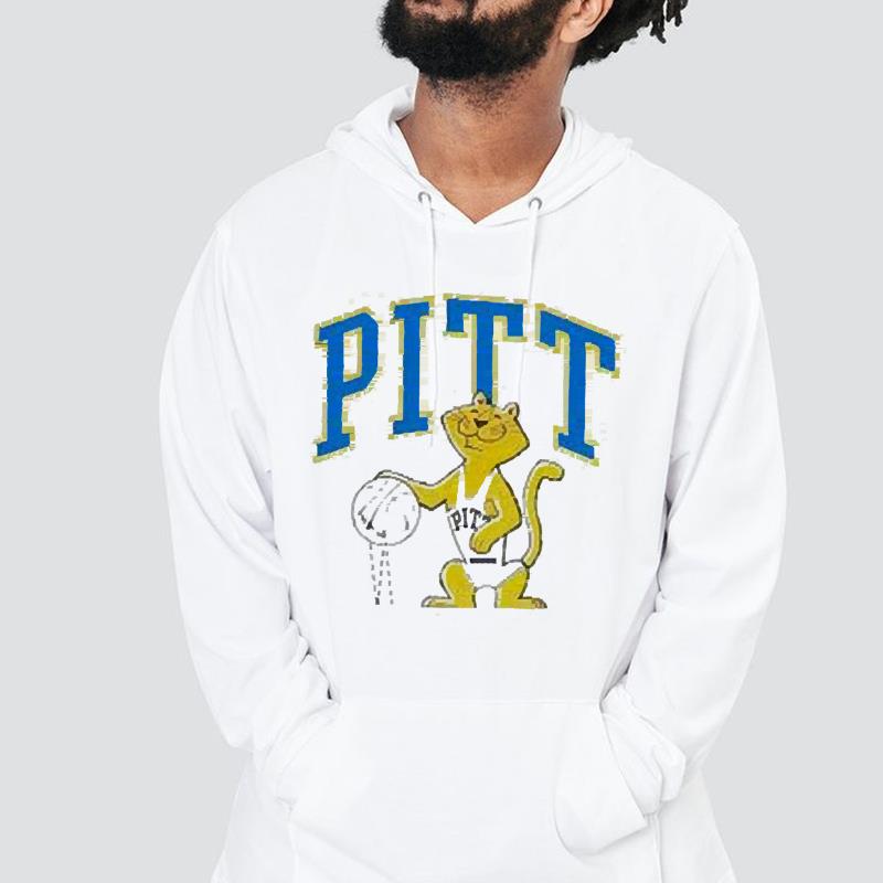 hh305 pittsburgh panthers dribbling panther shirt hoodie - Pittsburgh Panthers Dribbling Panther shirt
