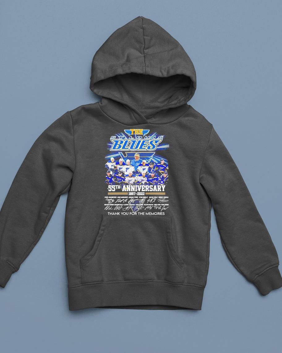 The St Louis Blues 55th anniversary 1967 2022 shirt 1