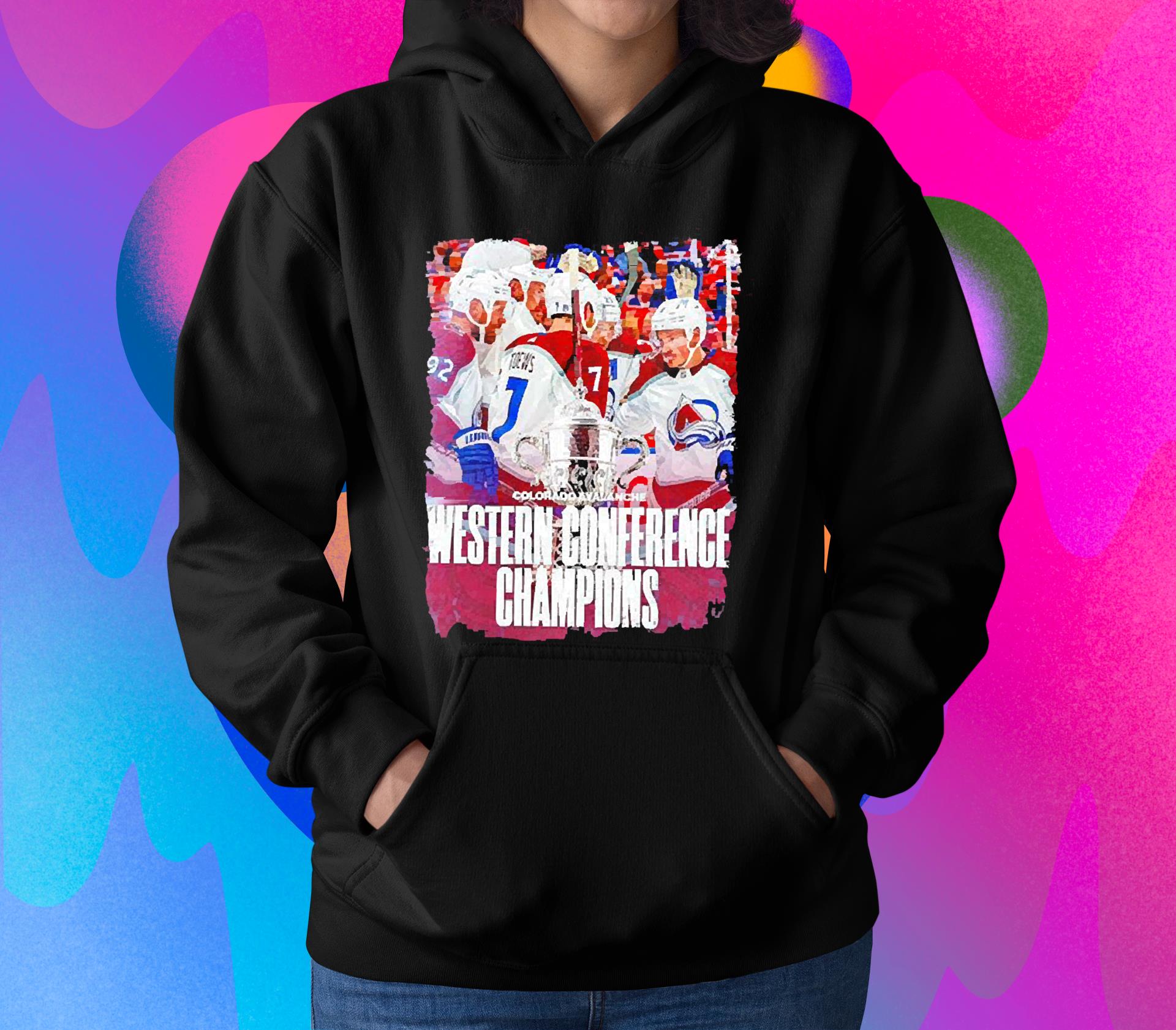 Colorado Avalanche 2022 Stanley Cup Final Western Conference Champs unisex Shirt