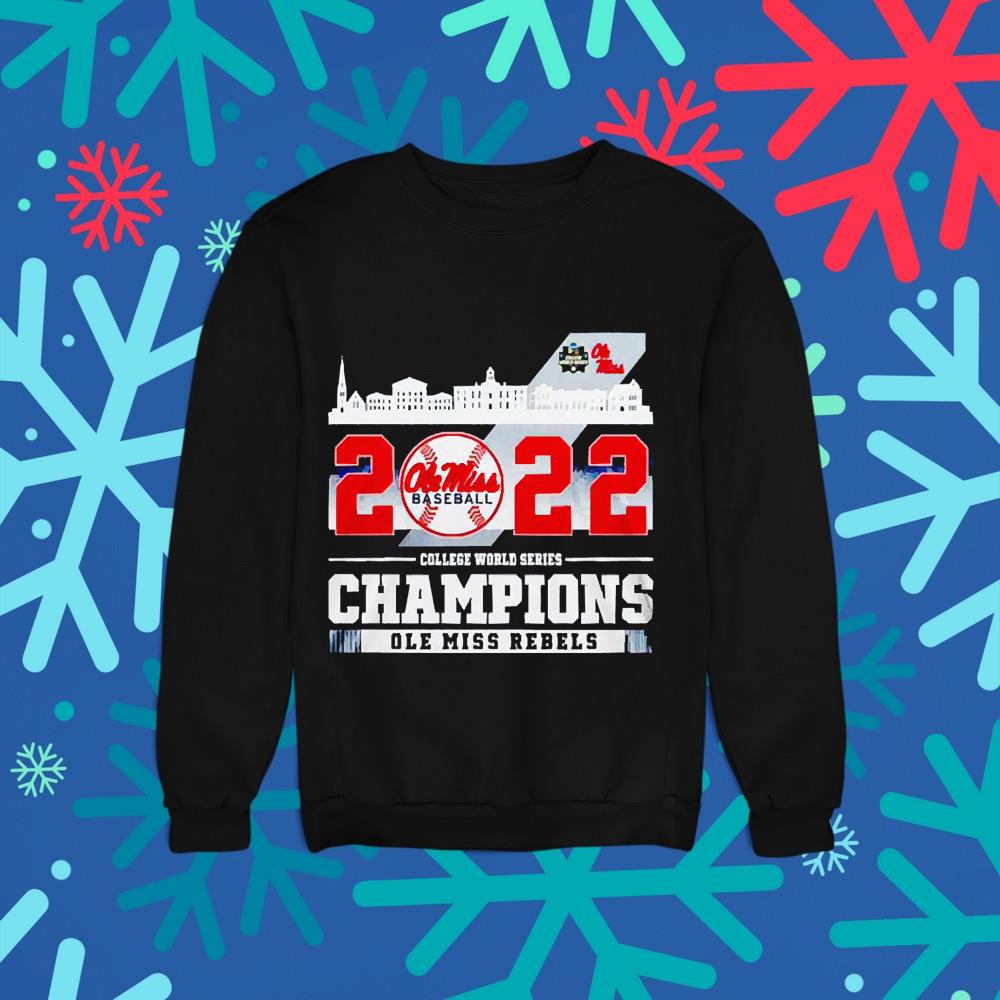 Ole Miss Rebels Baseball 2022 College World Series Champions shirt Ole Miss Rebels Baseball 2022 College World Series Champions shirt