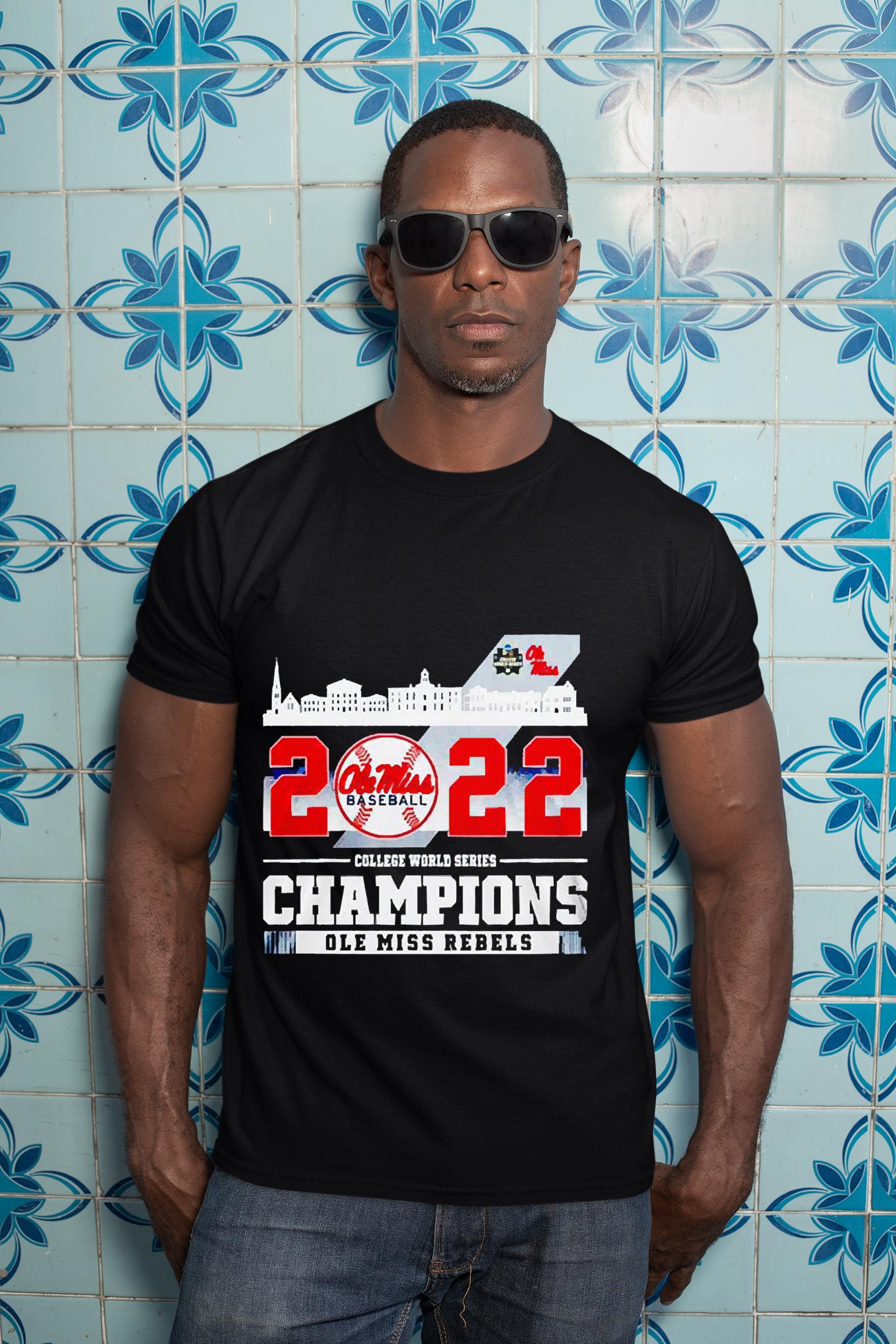 Ole Miss Rebels Baseball 2022 College World Series Champions shirt Ole Miss Rebels Baseball 2022 College World Series Champions shirt