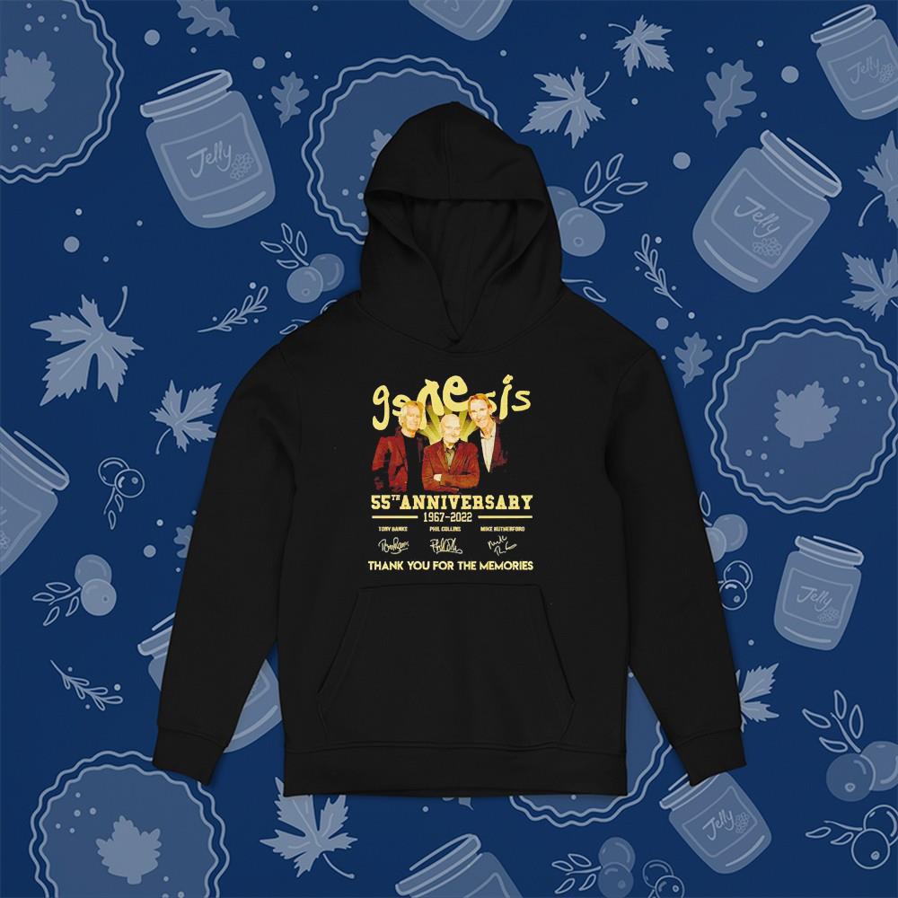 Genesis 55th Anniversary 1967 2022 Thank You For The Memories Shirt 1 Doctorherotee News