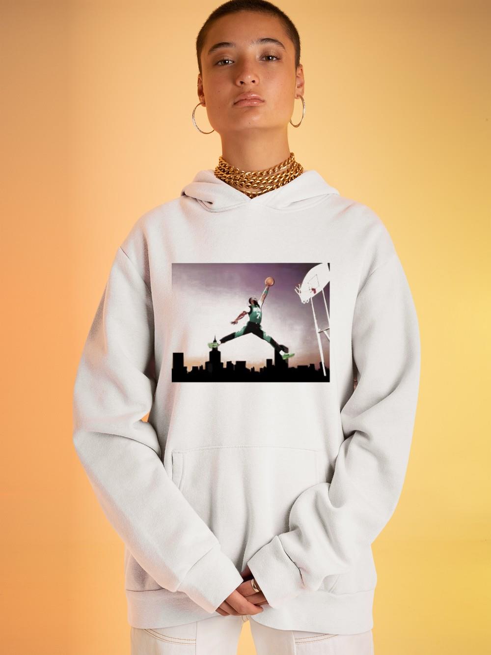 Air Jaylen 7 Jump Up Goald Basketball Shirt 1