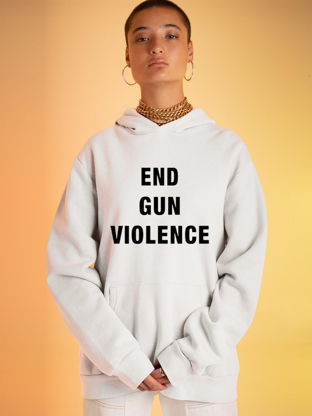 B R Football End Gun Violence Phila Union Shirt 57 POLICEMANTEE NEWS