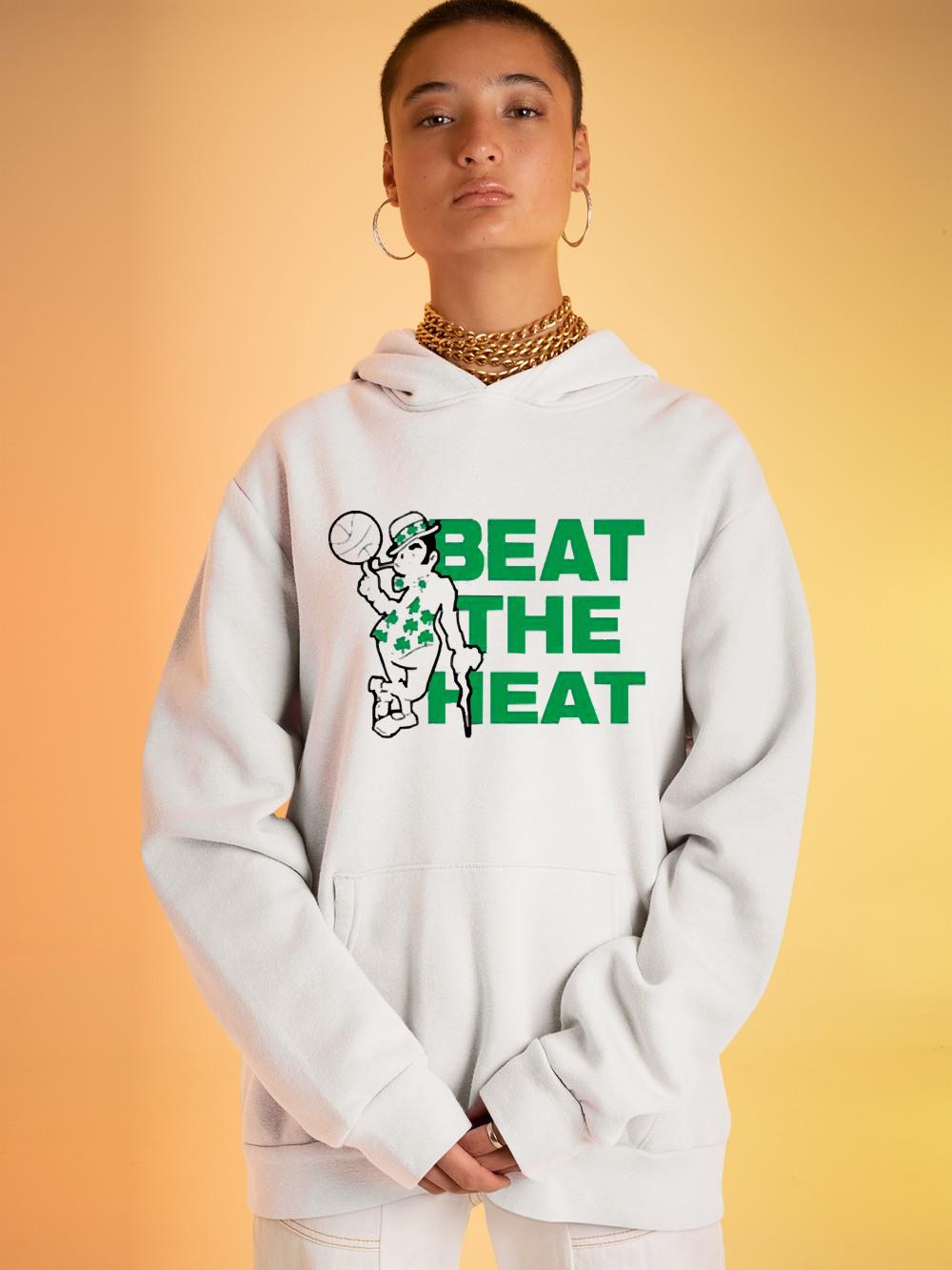 hh315 boston celtics beat the heat shirt hoodie - Boston Celtics beat the Heat shirt