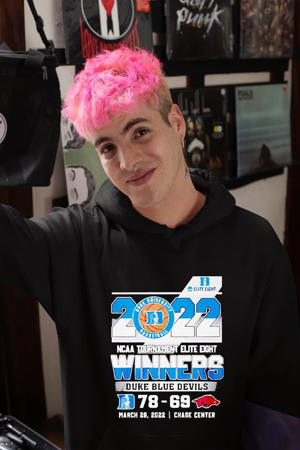 hh315 duke university basketball 2022 ncaa tournament elite eight winners shirt hoodie - Duke University Basketball 2022 NCAA Tournament Elite Eight Winners shirt