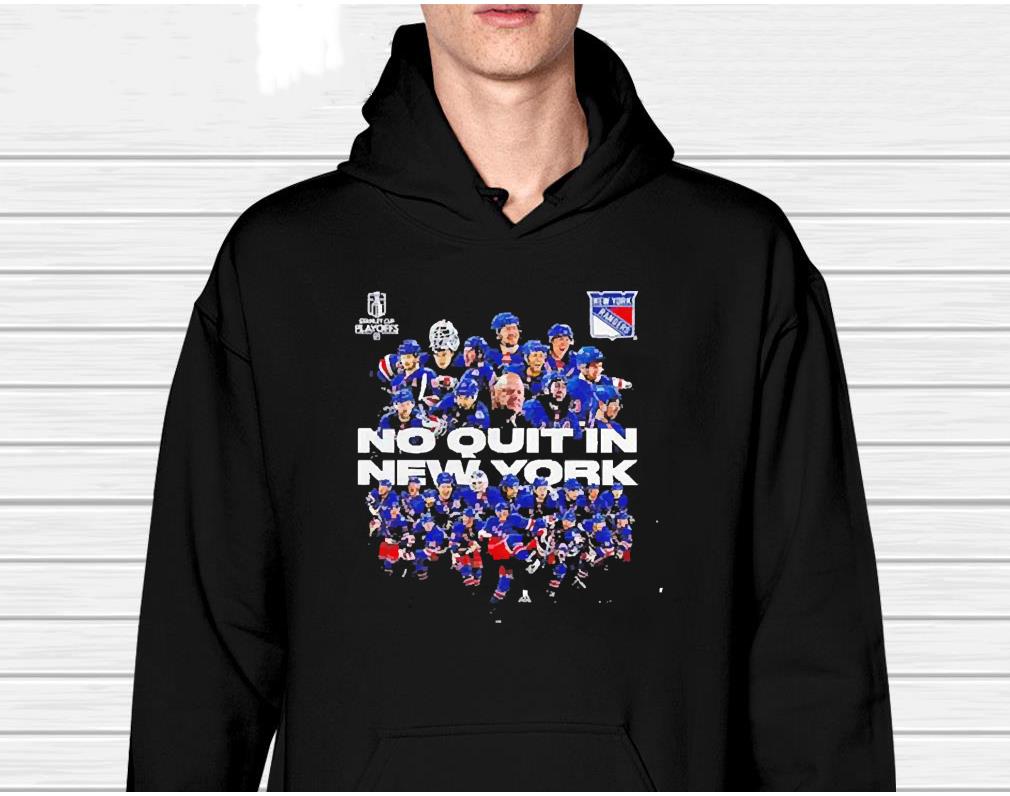 hh36 new york rangers no quit team playoff photo shirt hoodie - New York Rangers No Quit Team Playoff Photo Shirt