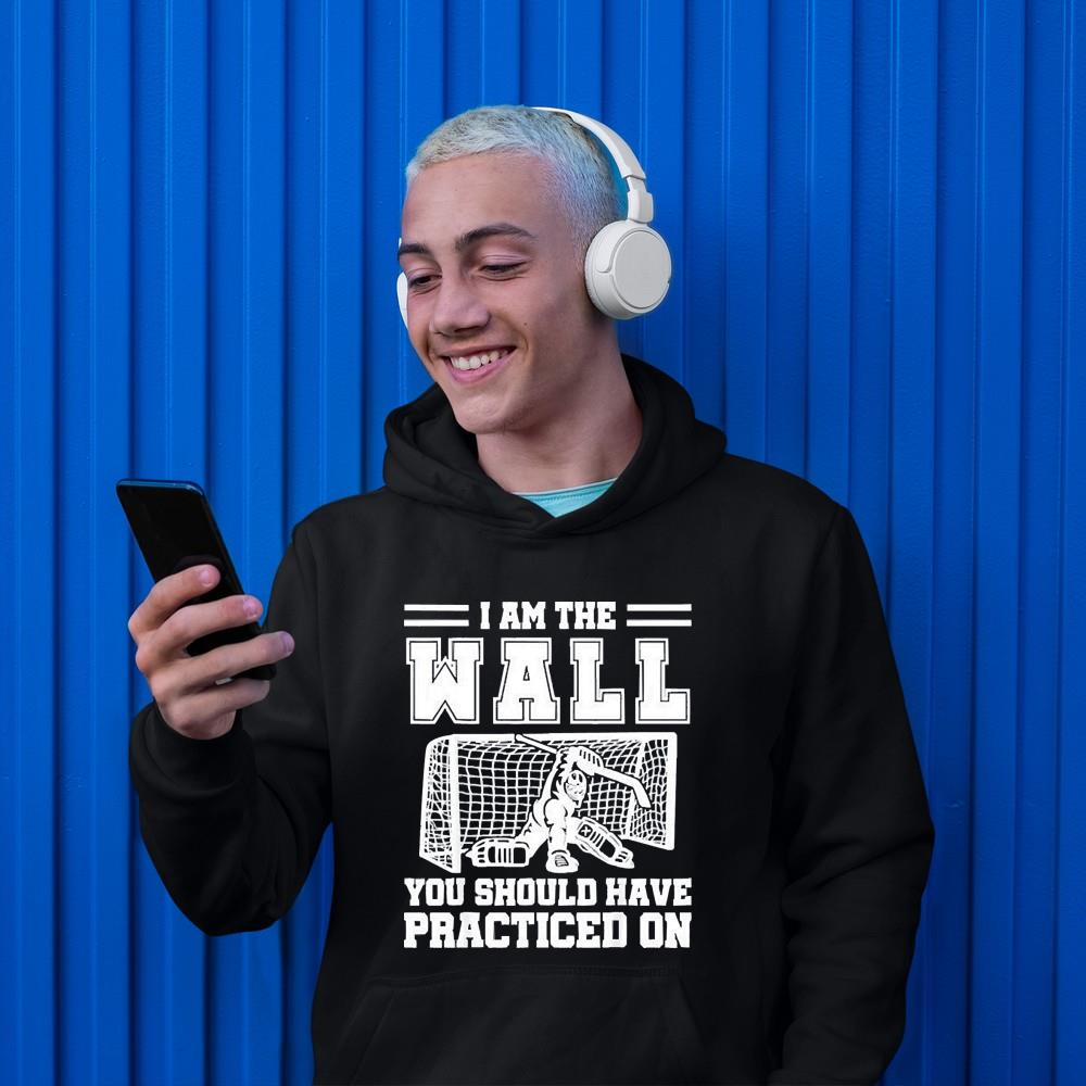 I am the wall you should have practiced on hockey goalie shirt 1 Marvelcomicsteeshirt News