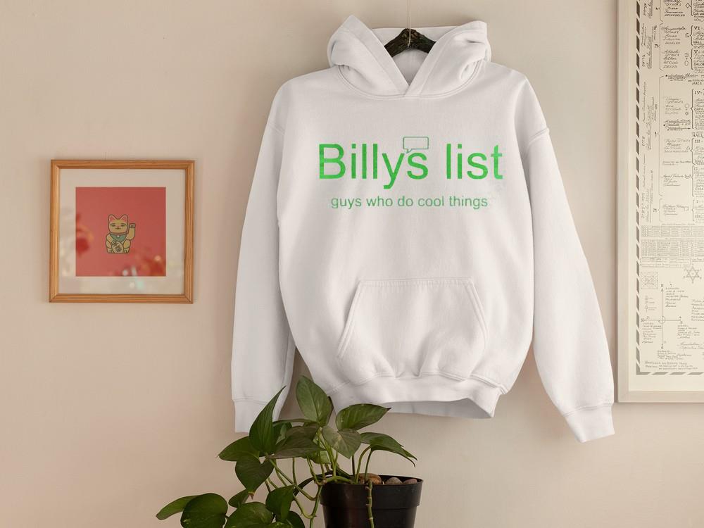Billys List Guys Who Do Cool Things shirt 1