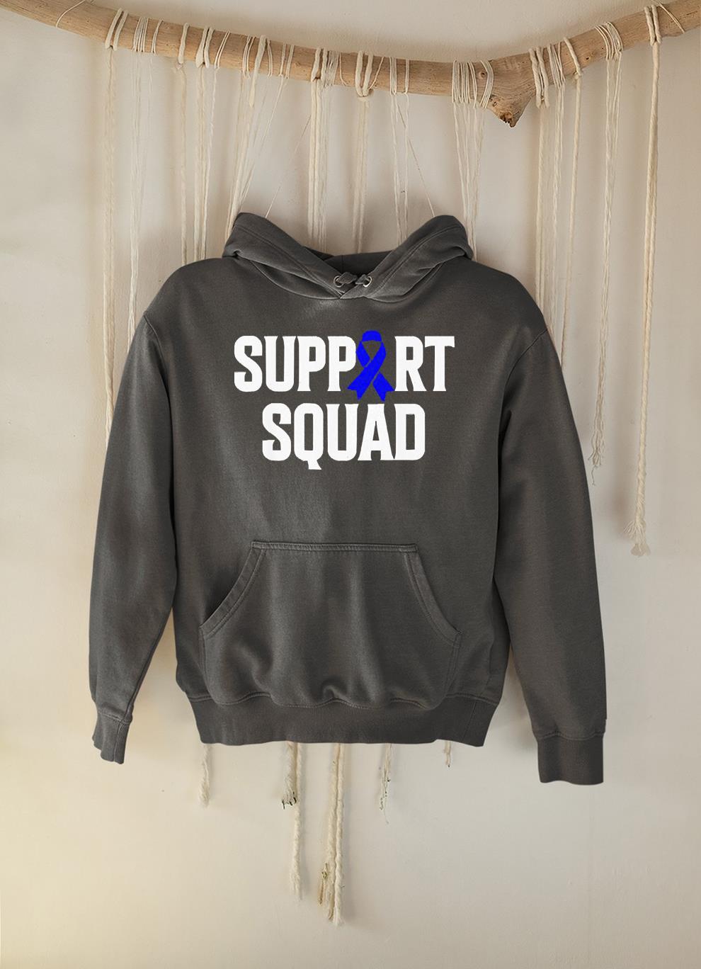 Support Squad Colorectal Cancer Awareness shirt