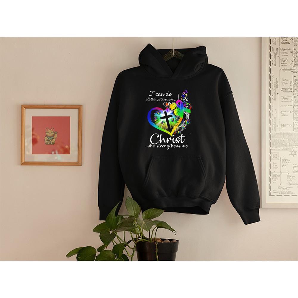 Breast Cancer I Can Do All Things Through Christ Who Strengthens Me Shirt 1