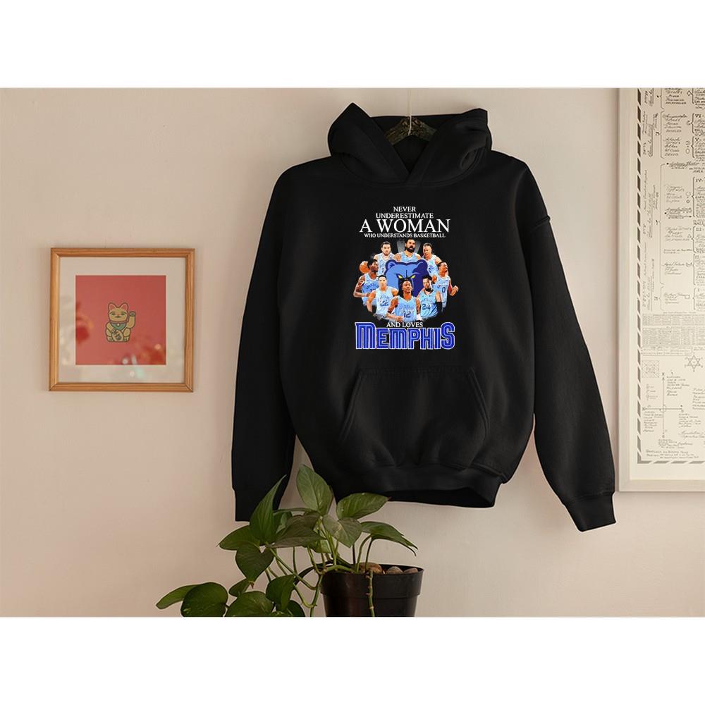 Never Underestimate A Woman Who Understands Basketball And Loves Memphis Grizzlies Shirt 1 MOTHERDAYSHIRTS NEWS