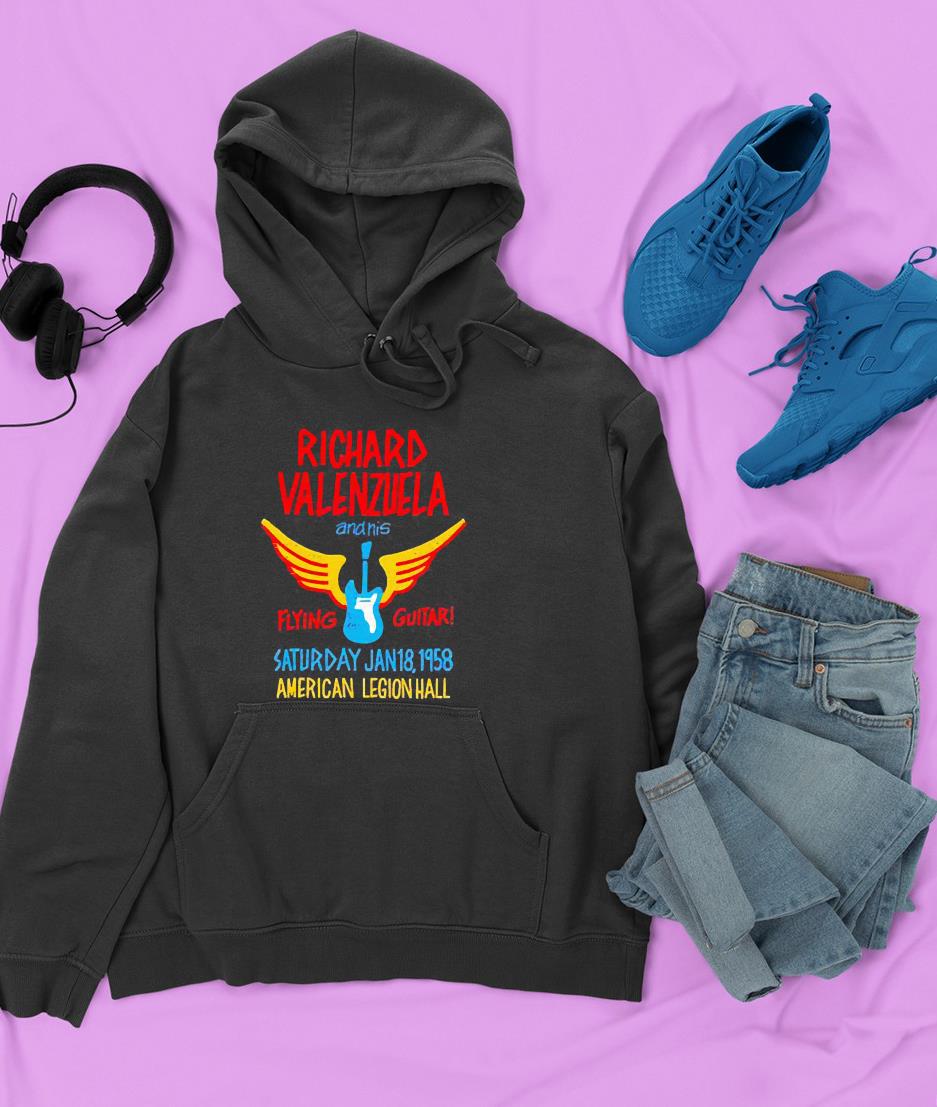 Richard Valenzuela And His Flying Guitar Shirt 1 nurseteeshirt News