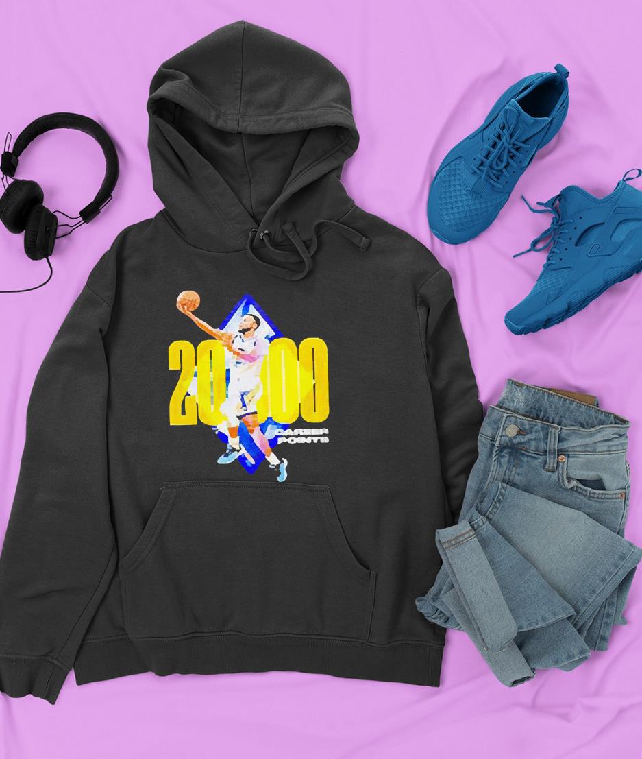 Stephen Curry 20000 Career Points Congratulation Shirt 1