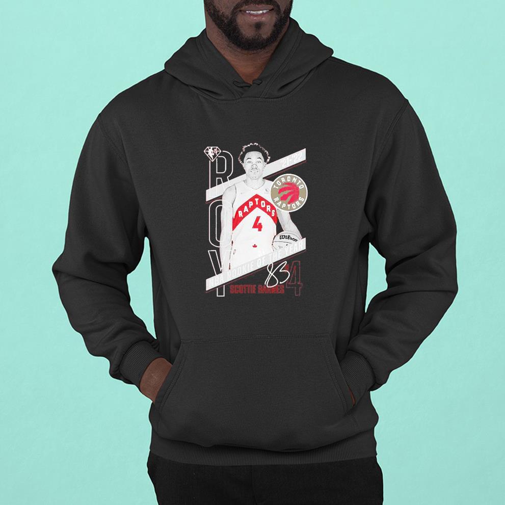 Toronto Raptors Scottie Barnes 2022 Nba Rookie Of The Year Shirt 1 Greatfuldeadshirts News
