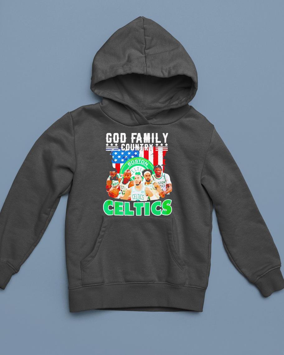 God family country Boston Celtics shirt