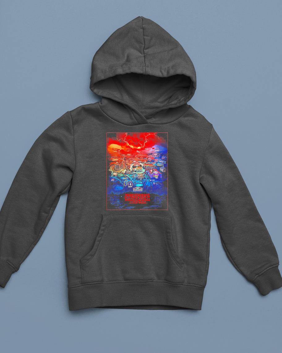 Hawkins Stranger Things Poster shirt