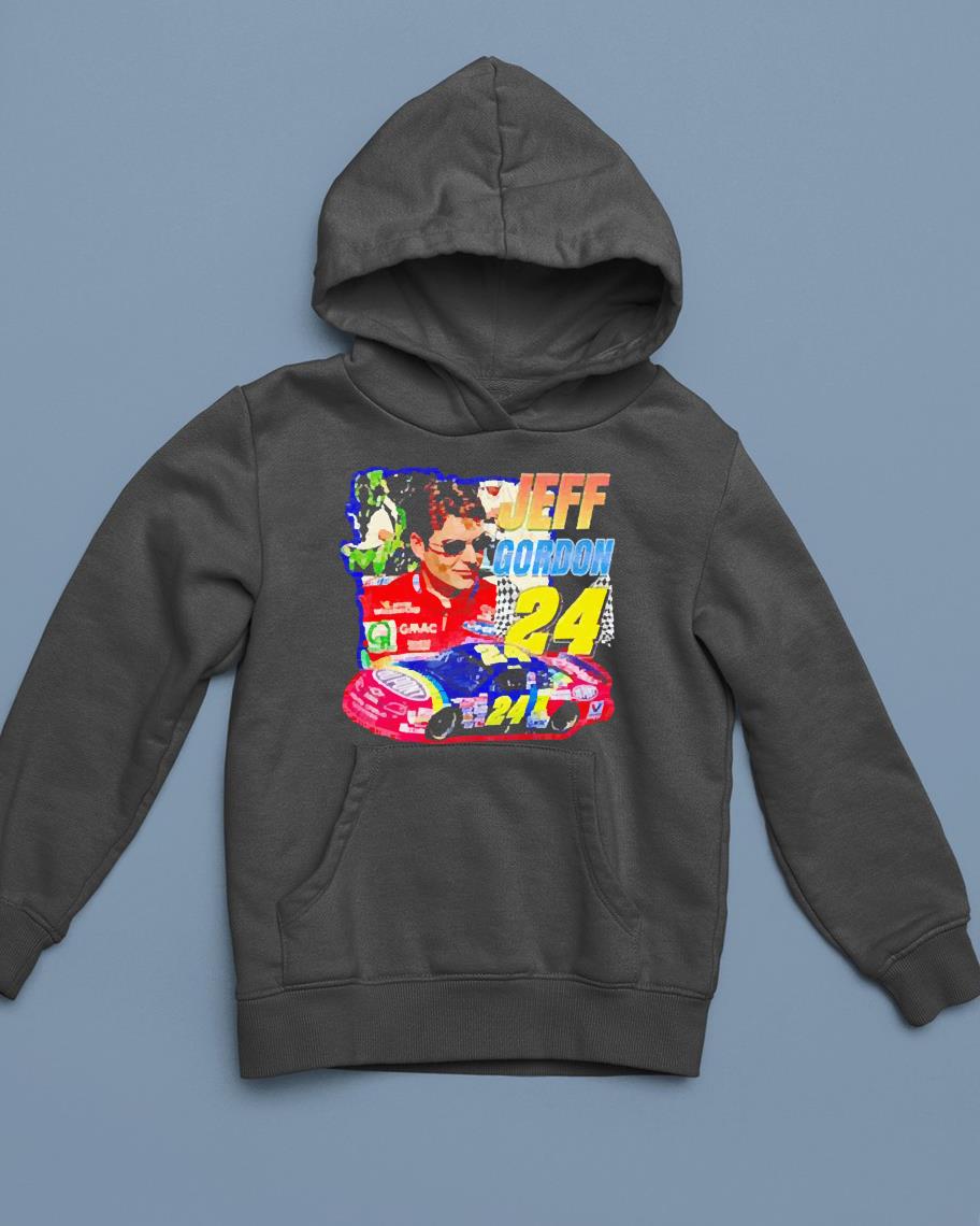 Jeff Gordon 24 Nascar 90s Race Car Vintage shirt