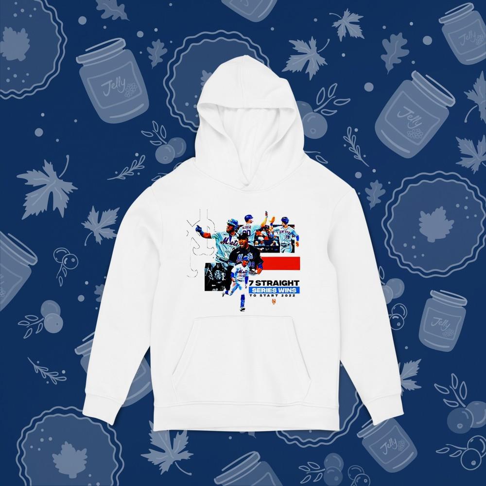 hh65 new york mets 7 straight series wins to start 2022 shirt hoodie - New York Mets 7 Straight Series Wins To Start 2022 Shirt