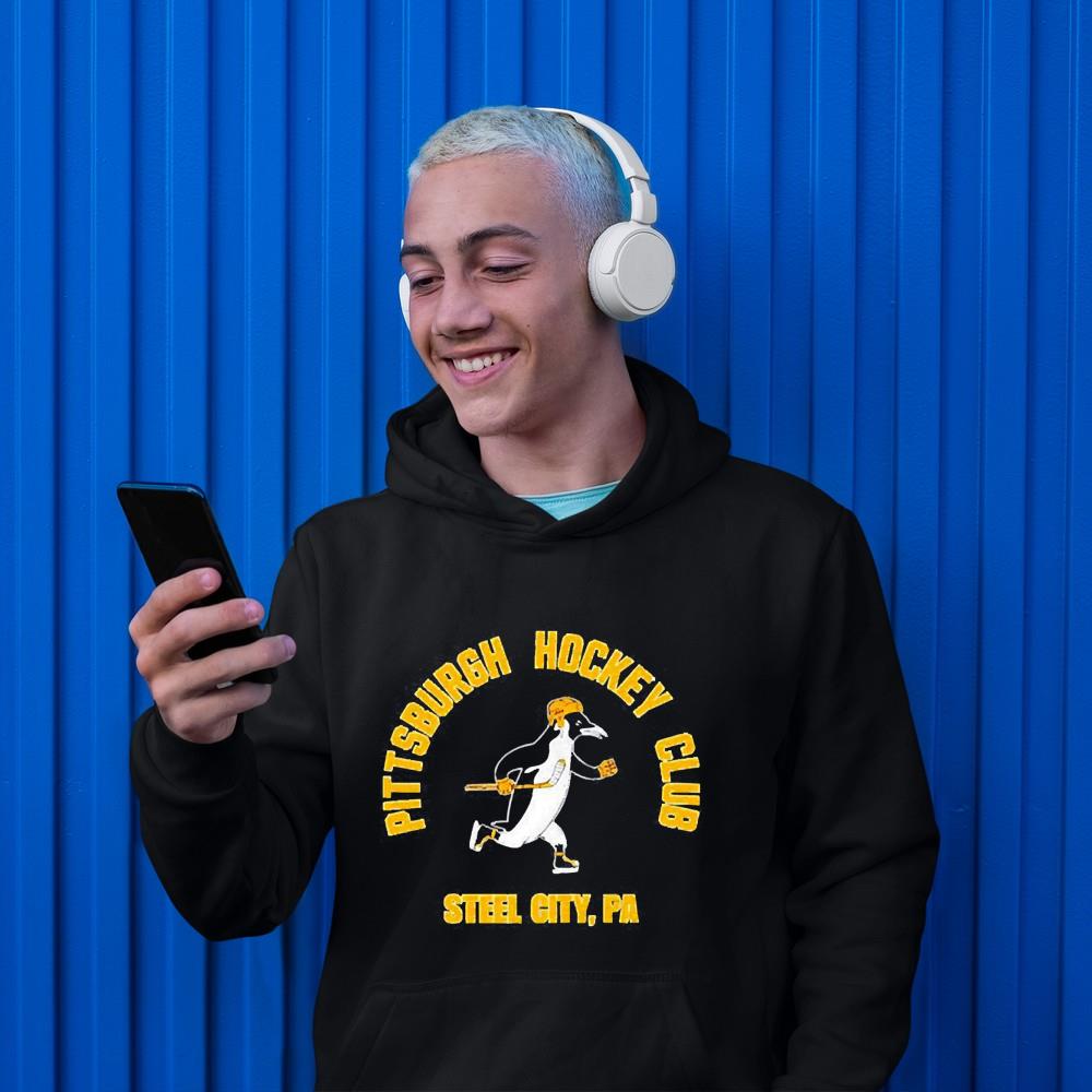 hh65 pittsburgh hockey club steel city pa shirt hoodie - Pittsburgh Hockey Club Steel City PA Shirt