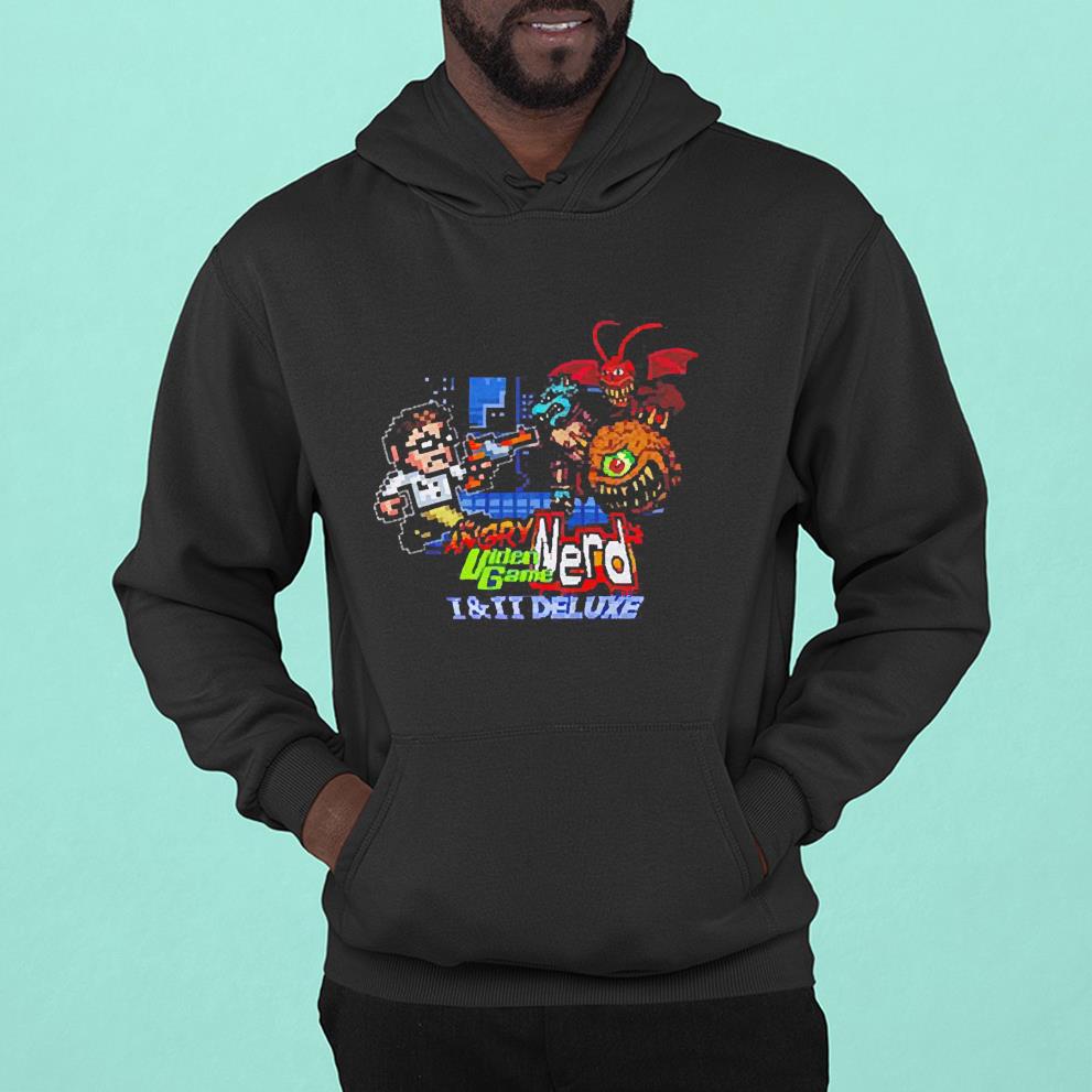 hh66 angry video game nerd 1 and 2 deluxe shirt hoodie - Angry Video Game Nerd 1 and 2 Deluxe shirt