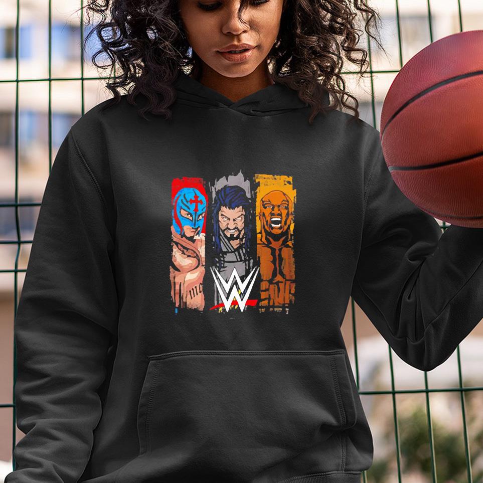 Group Shot Cartoon Panels Shirt