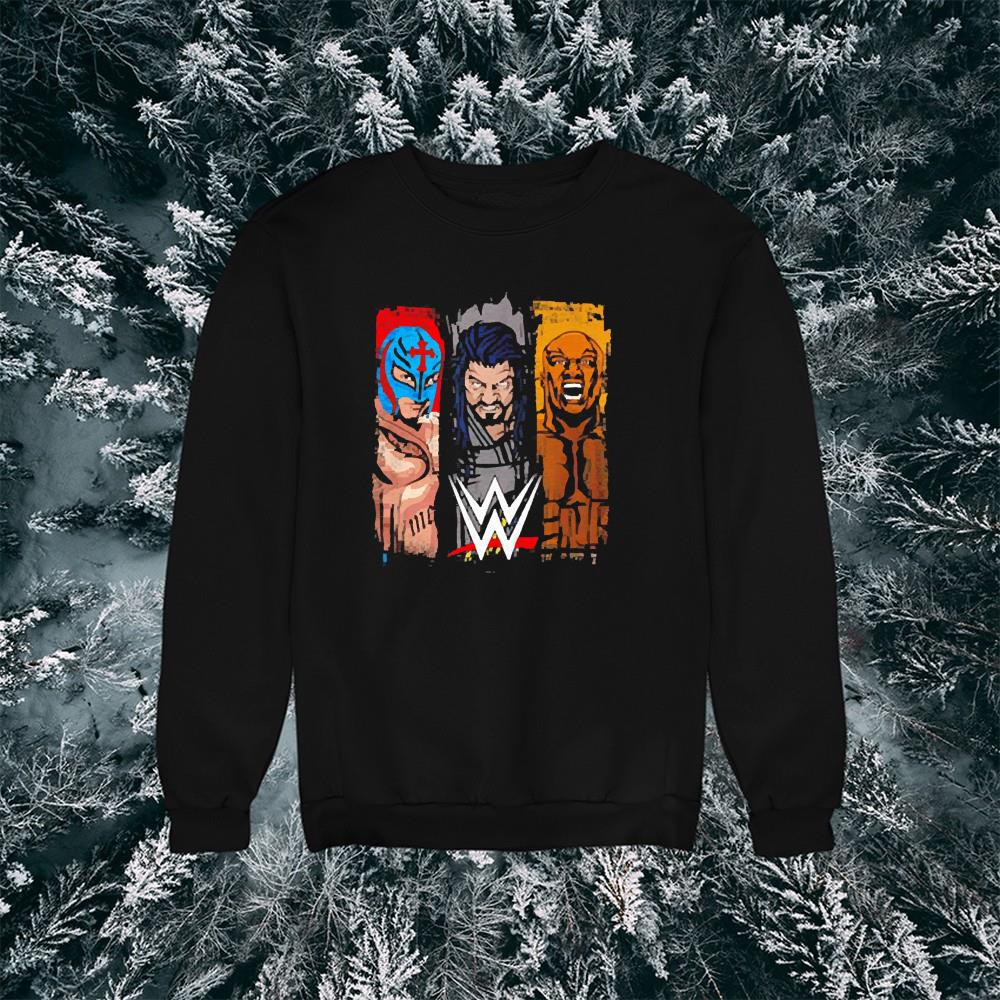 Group Shot Cartoon Panels Shirt
