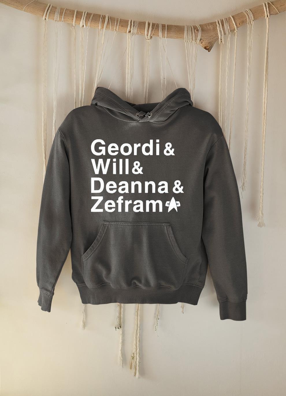 Geordi and Will and Deanna and Zefram shirt 1 Ncovtee News